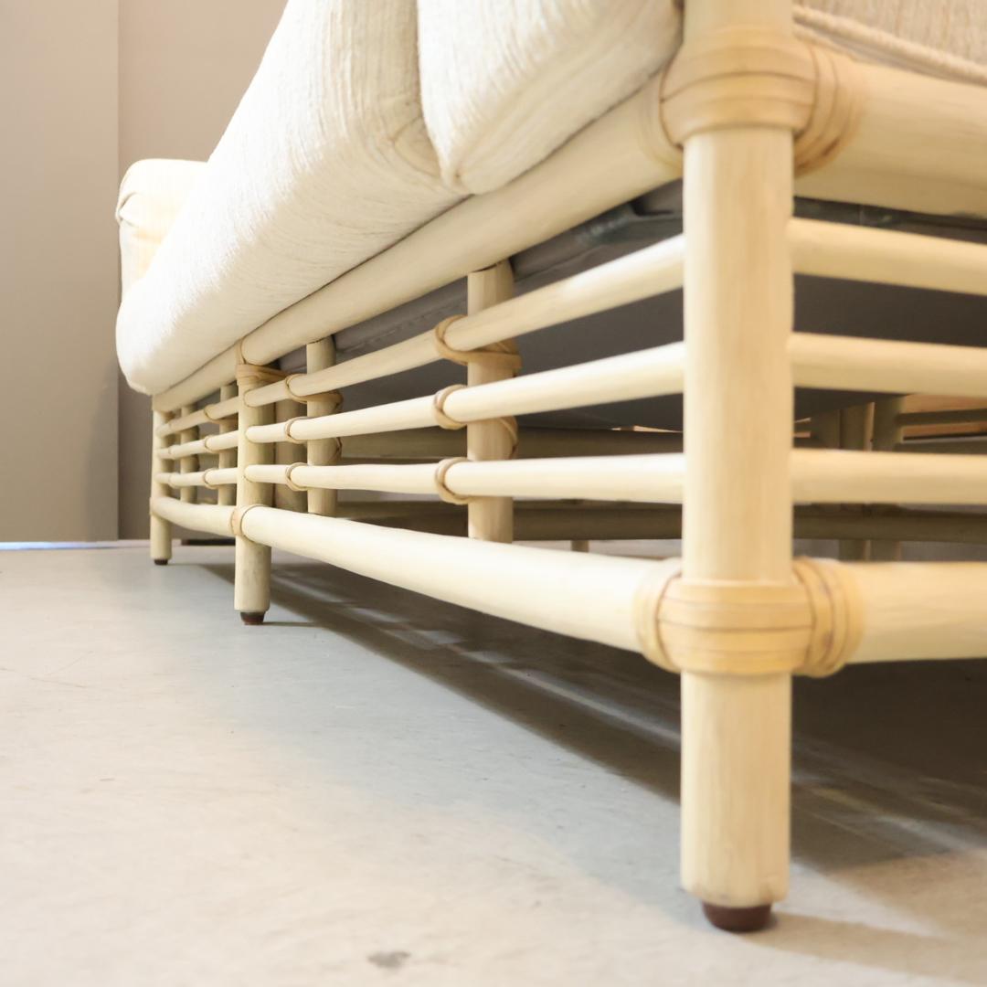 CASABLANCA カサブランカ ラタン 2人掛けソファ 2シーターソファ