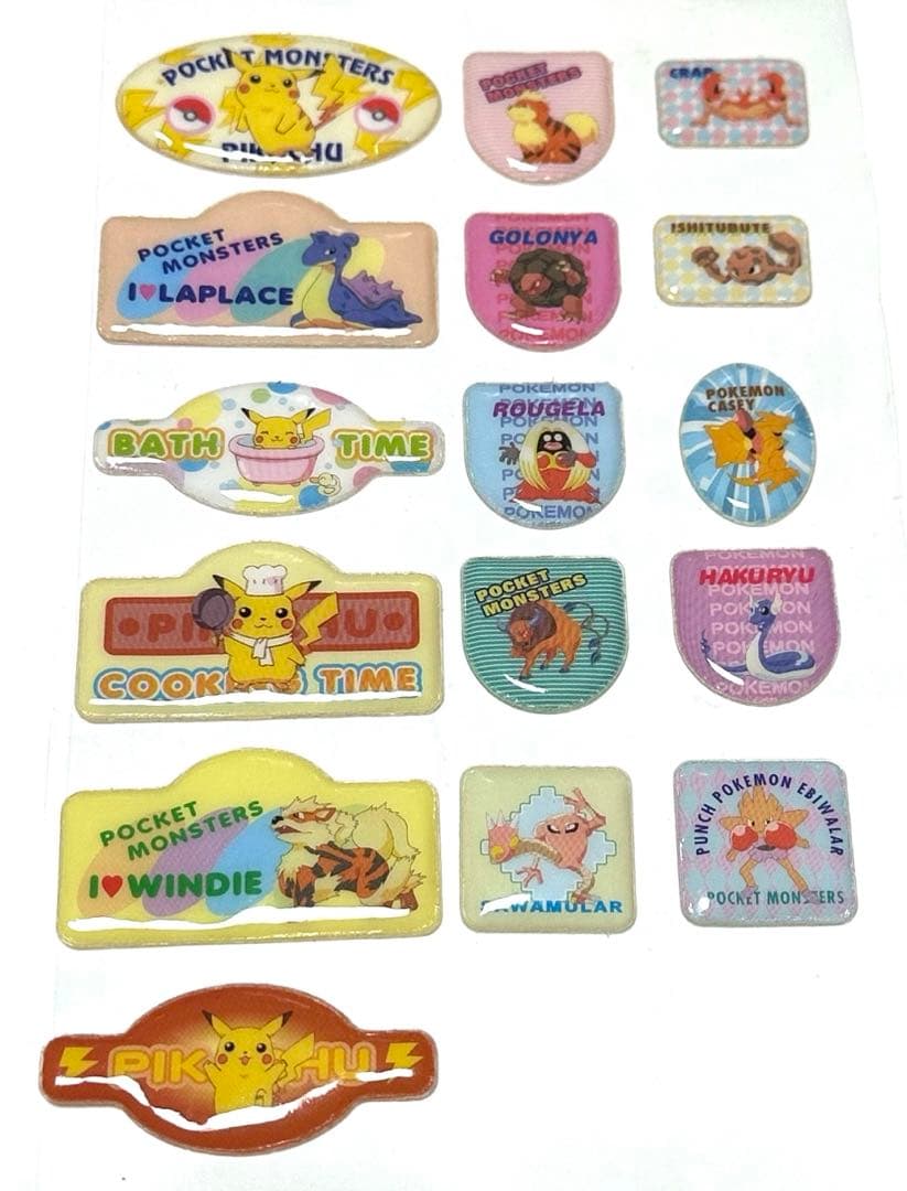 くらげ様専用❇️初代・ポケモン・プクプクシール16枚セット 入手困難