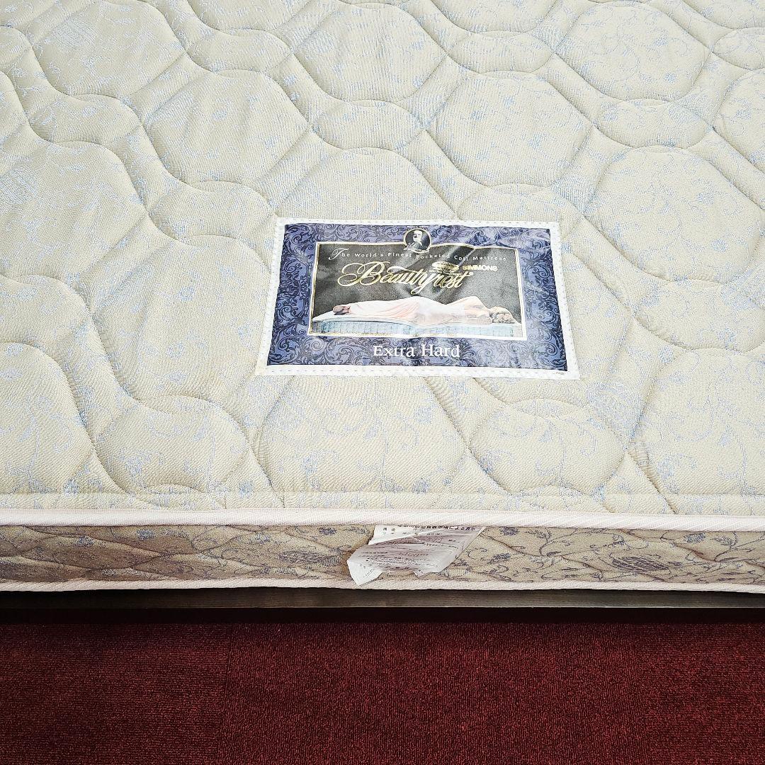 茶色のセミダブルベッド bed 東京23区全域送料無料