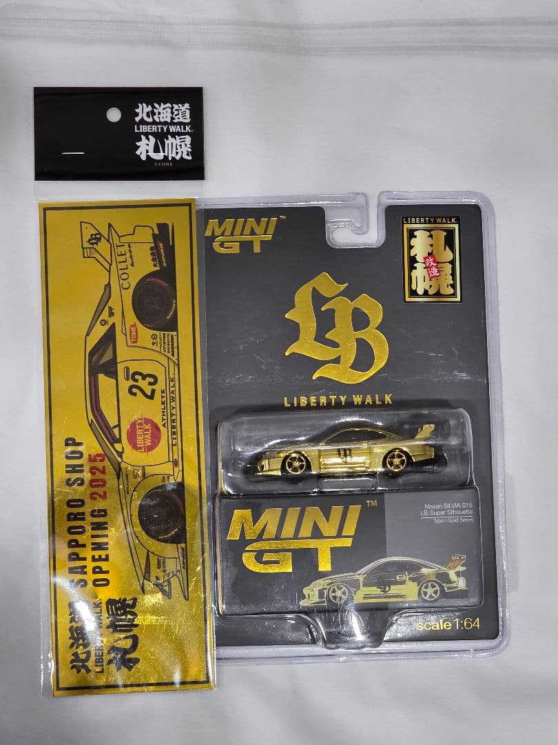 リバティウォーク ミニ LBWK ゴールド LBS15 札幌