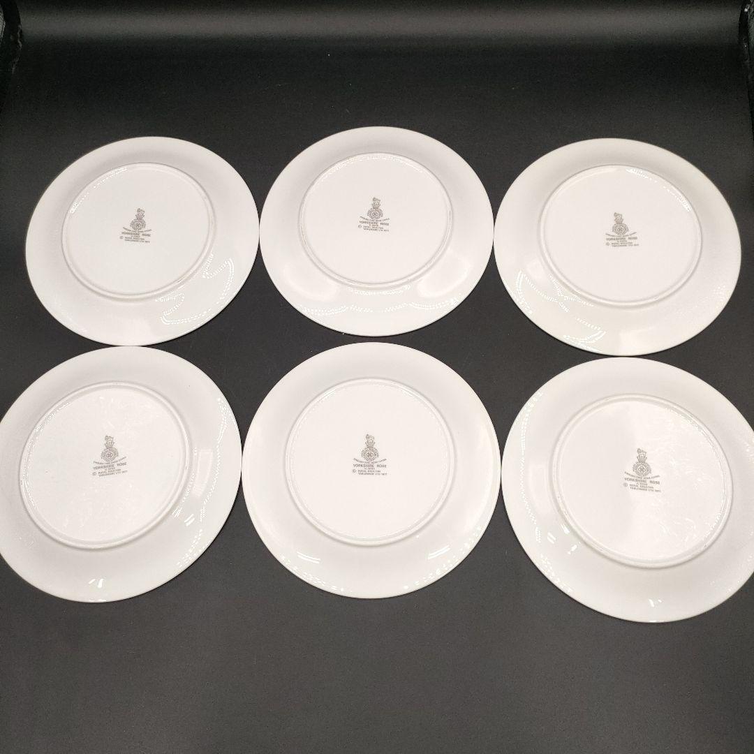 ロイヤルドルトン　ヨークシャローズ　ケーキ皿　プレート　6セット