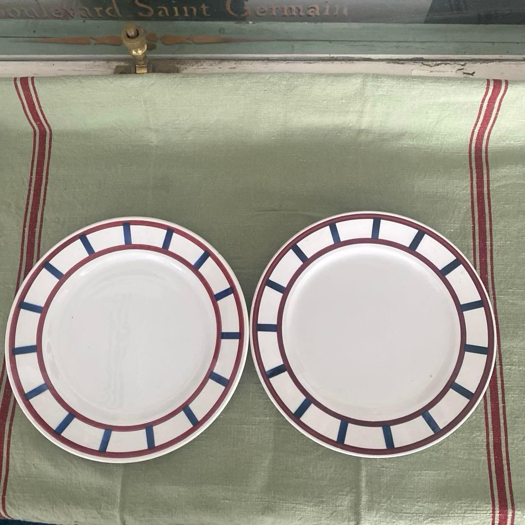 HBCM Béarn クレイユエモントロー バスク プレートセット【B】