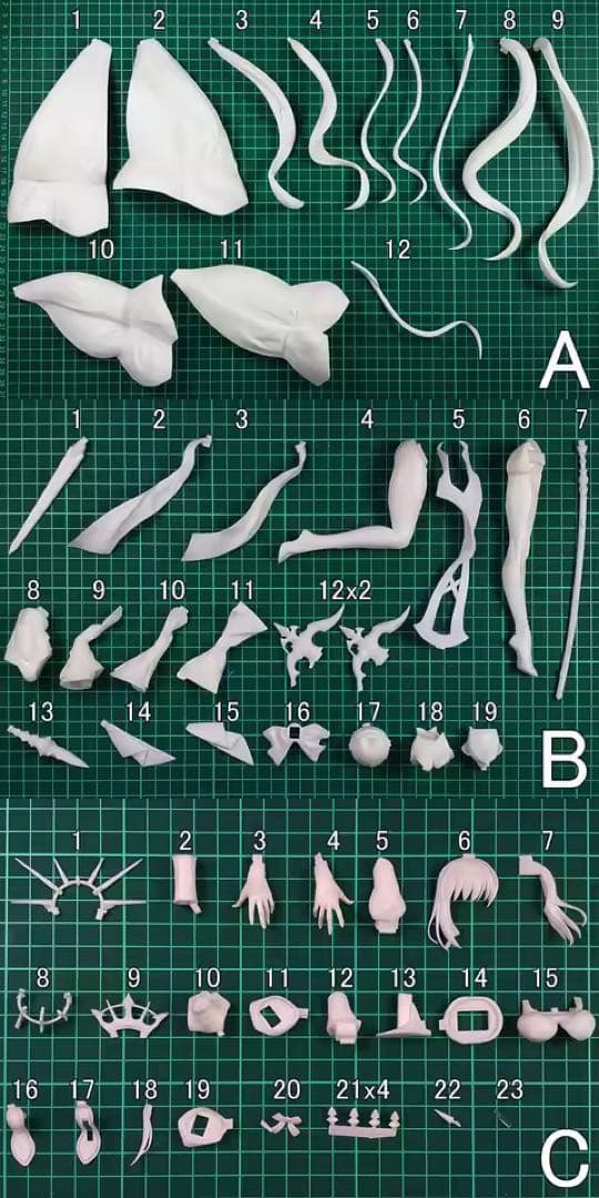 WF2023 Fate GrandOrder モーガン・ル・フェイ 未塗装未組立 - メルカリ