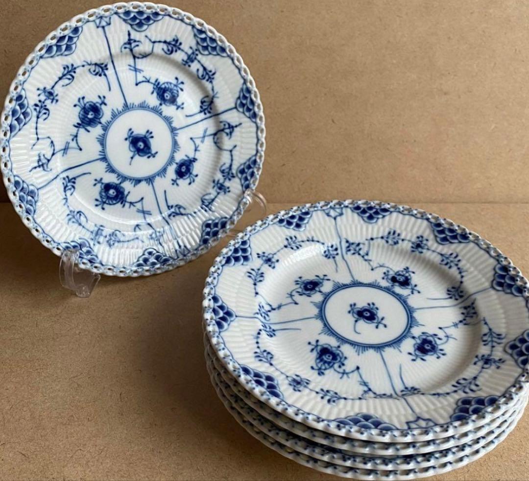 未使用　ロイヤルコペンハーゲン　フルレース　5枚