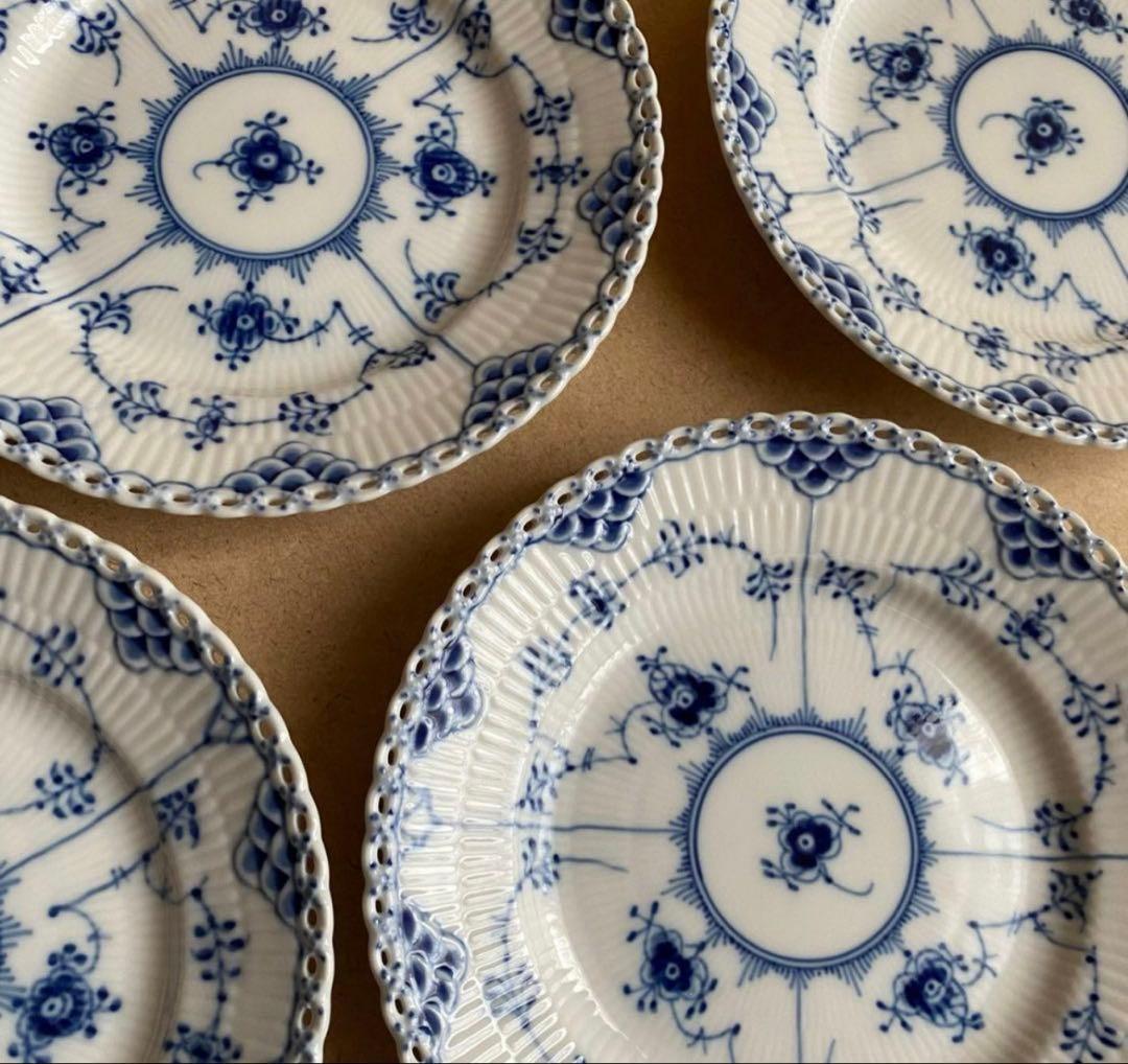 未使用　ロイヤルコペンハーゲン　フルレース　5枚