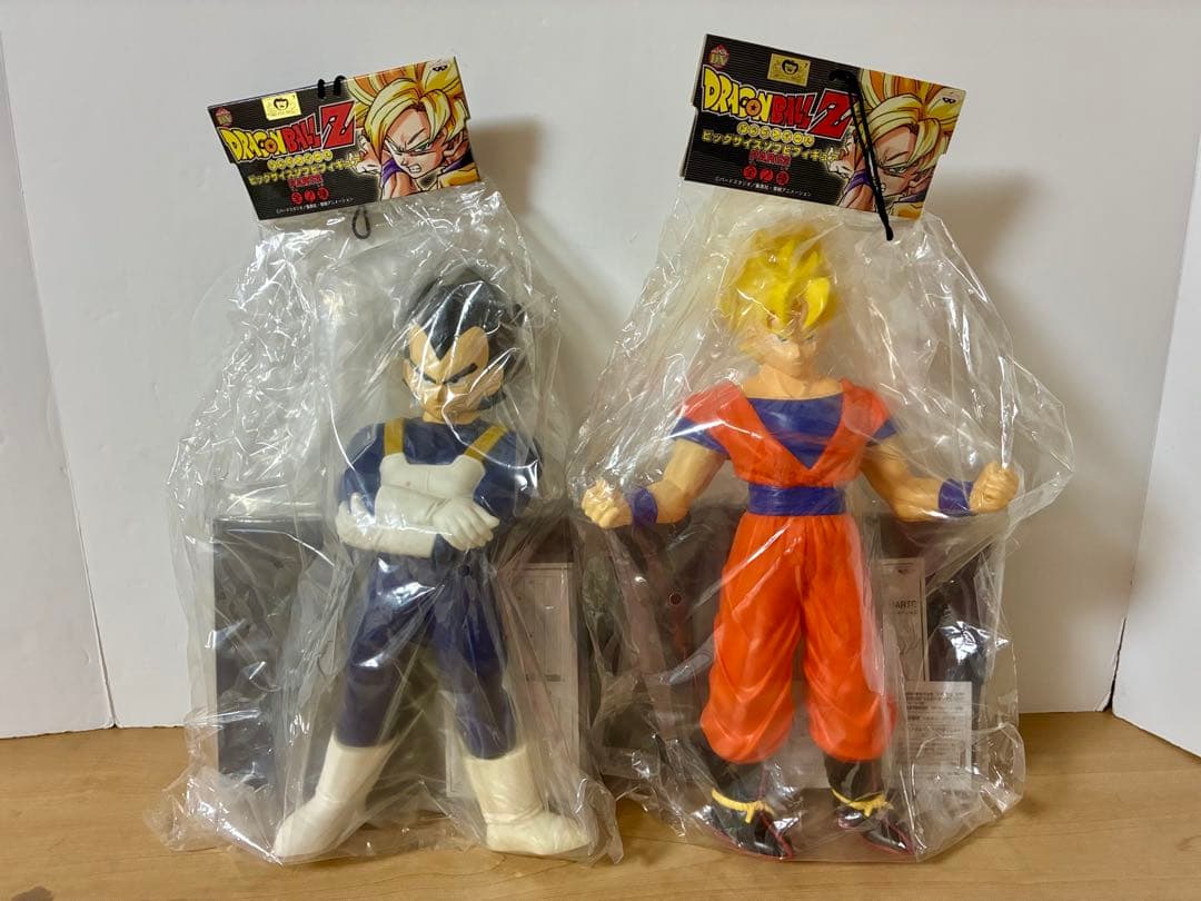 ドラゴンボール　ゼット　ビッグサイズソフビフィギュア　トランクス　悟空　フリーザ