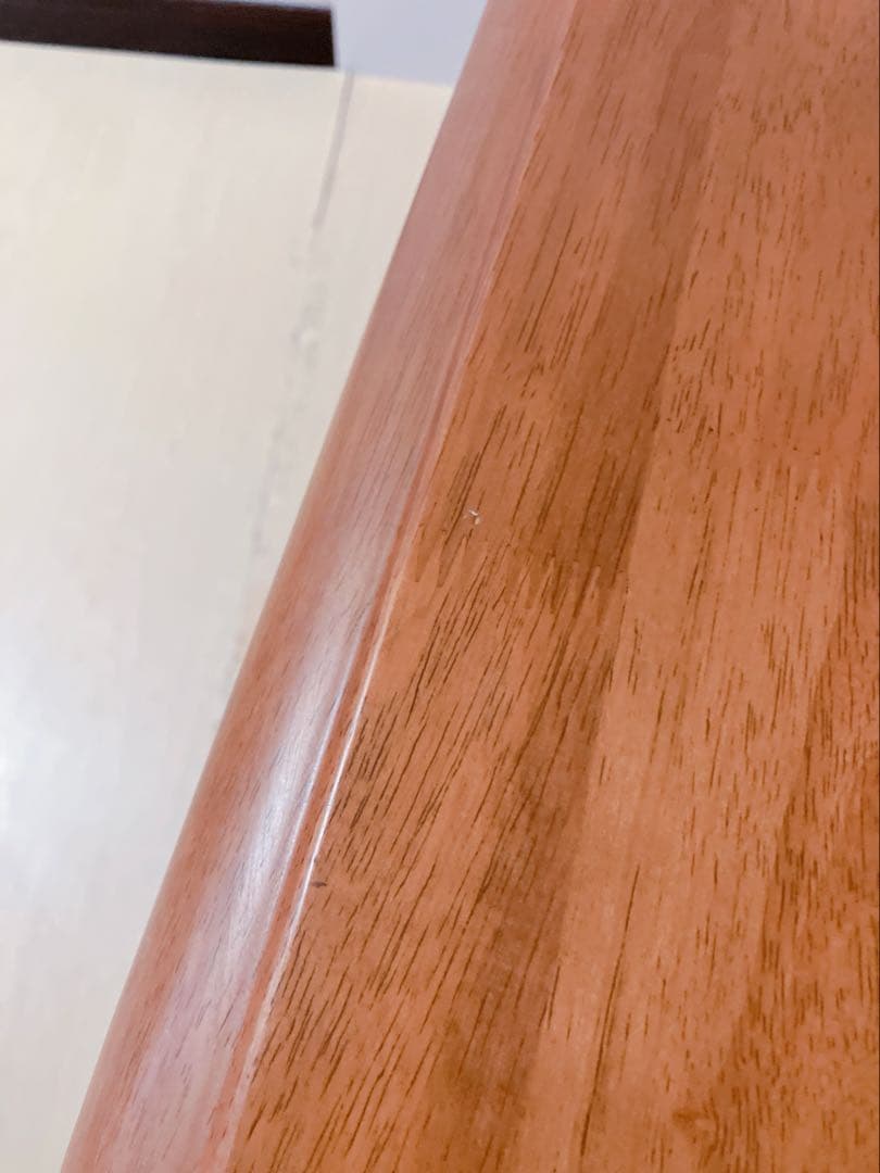 カントリー調　木製　ろくろ脚　デスク　センターテーブル　学習デスク