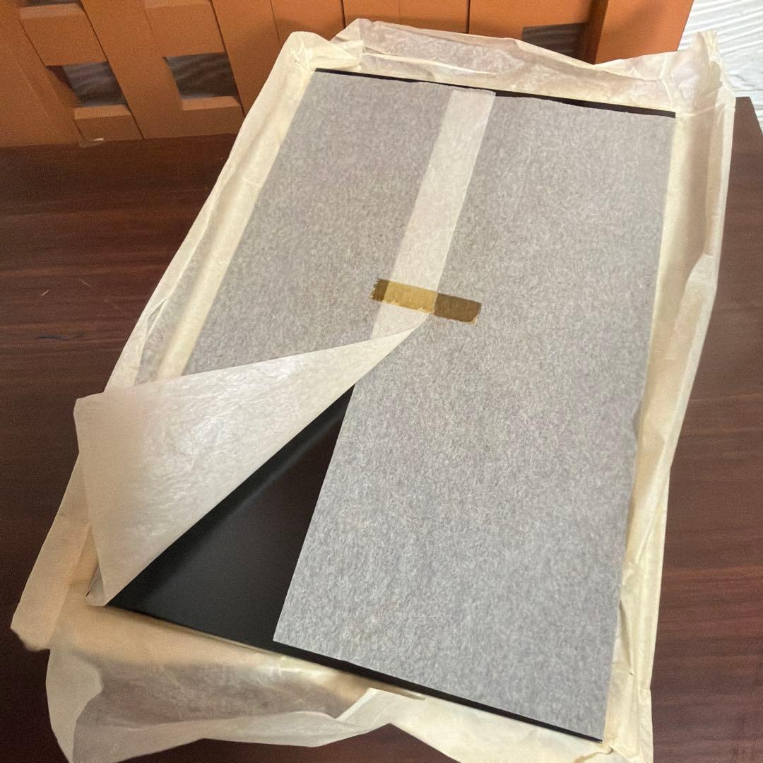 新品 紀州塗 硯箱 山水 高級漆器