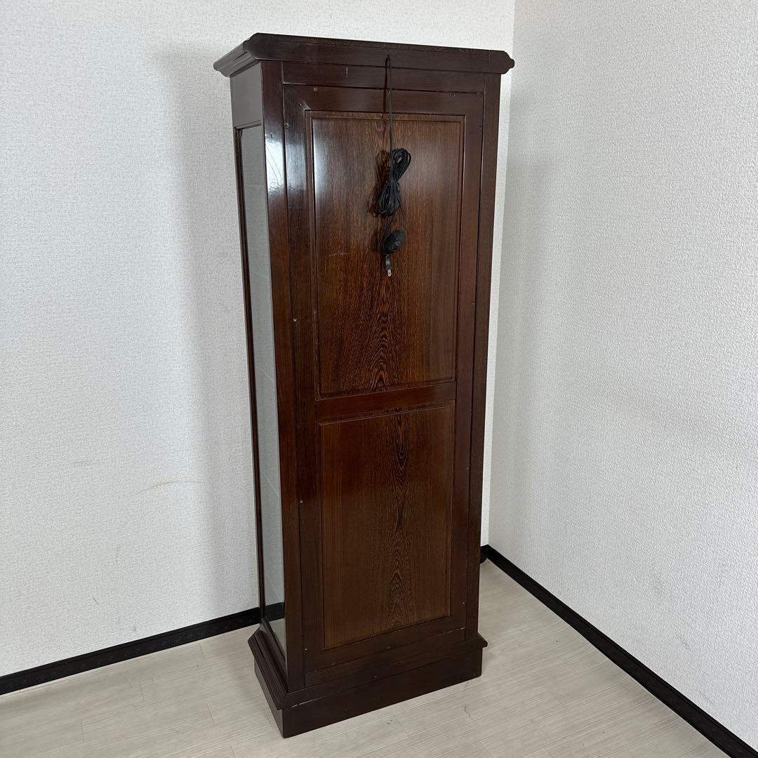 鉄刀木 タガヤサン 飾り棚 コレクションケース キュリオケース i4※