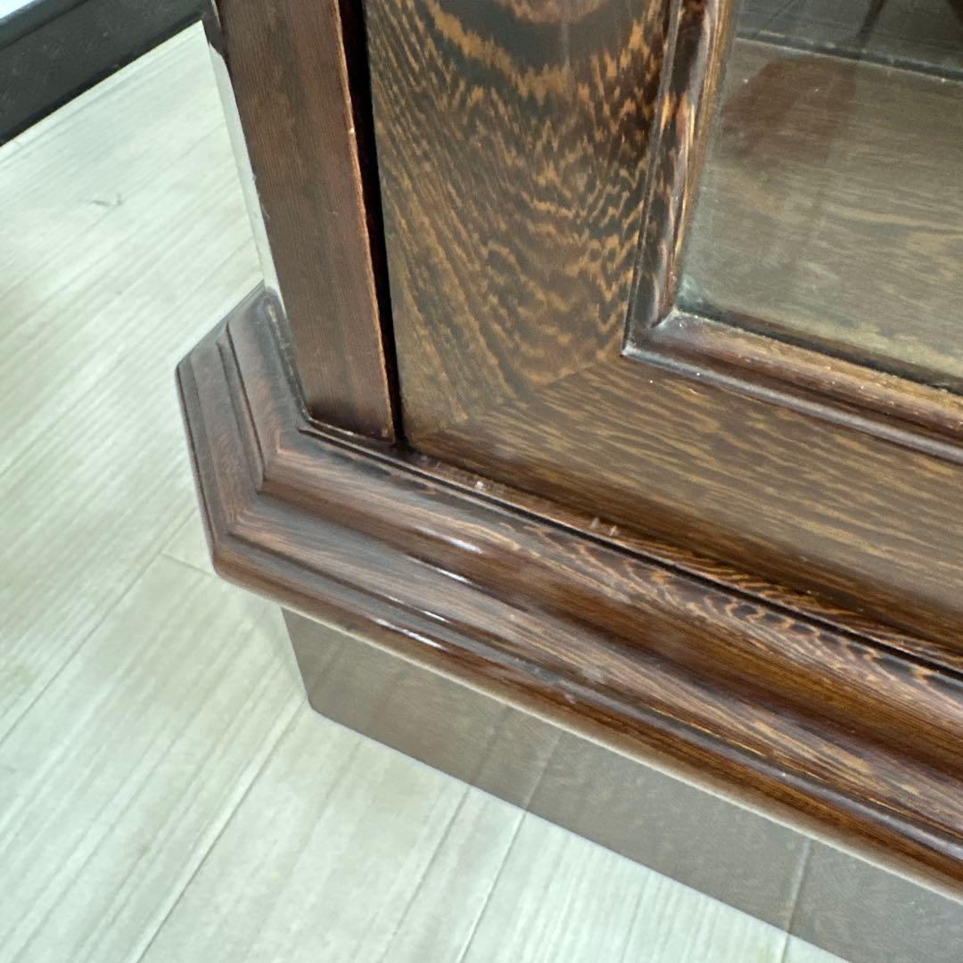 鉄刀木 タガヤサン 飾り棚 コレクションケース キュリオケース i4※