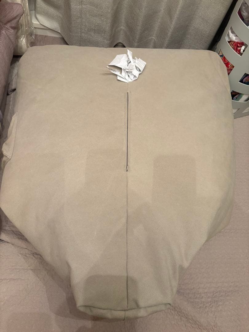 ZARA  コットンパフチェア