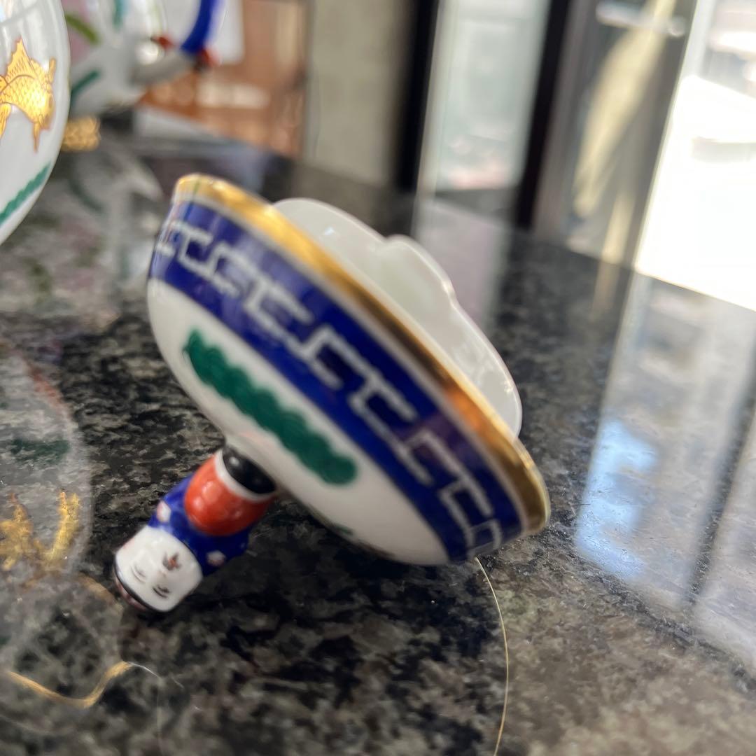 ヘレンドシノワズリ　ポワッソン　ティーポット