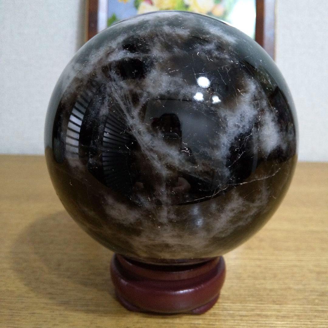 モリオン 丸玉 105mm 1.6kg 台座付き