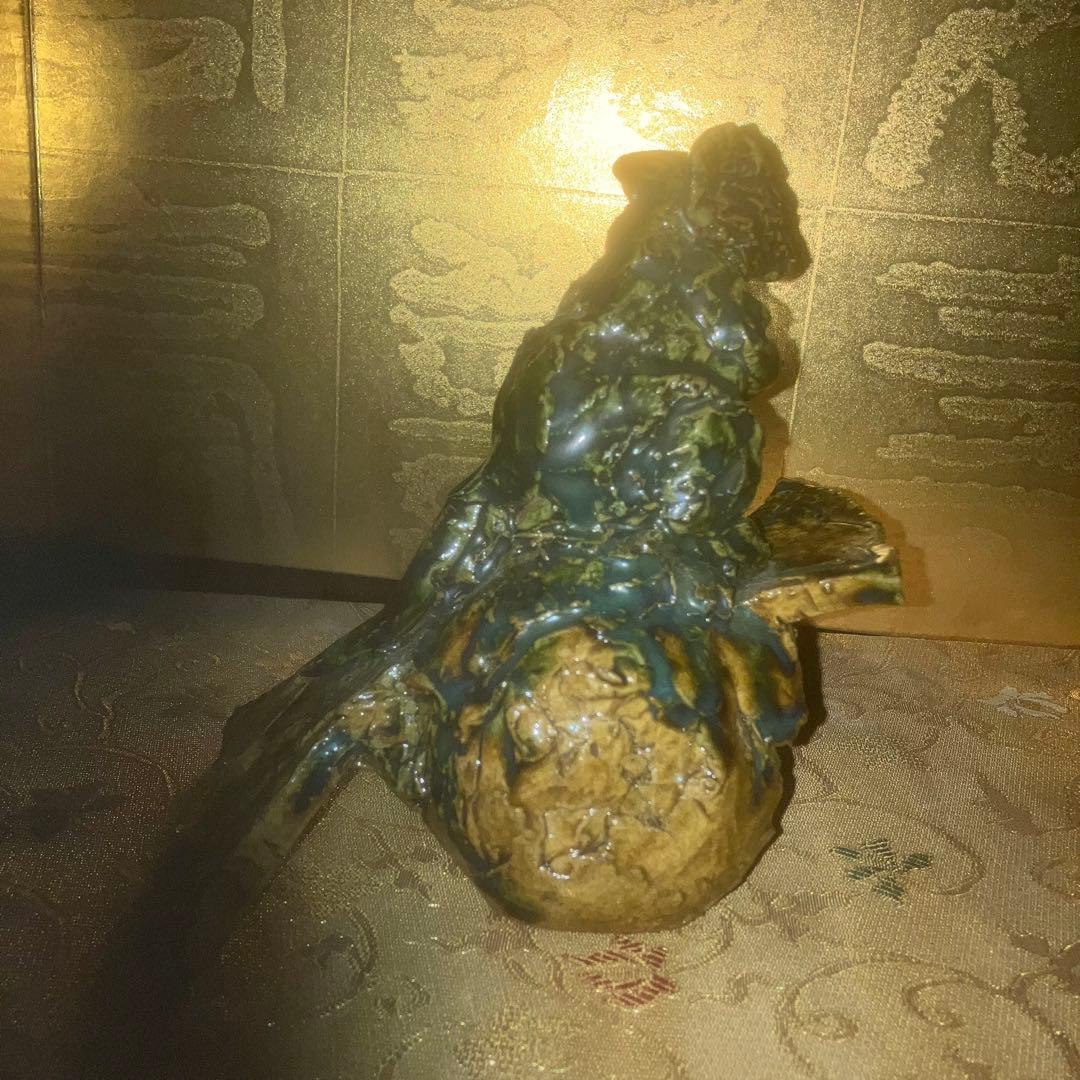 《特級呪物》財運を引き寄せる鼠と小槌のオブジェ　曰く付き　縁起物　宝くじ高額当選