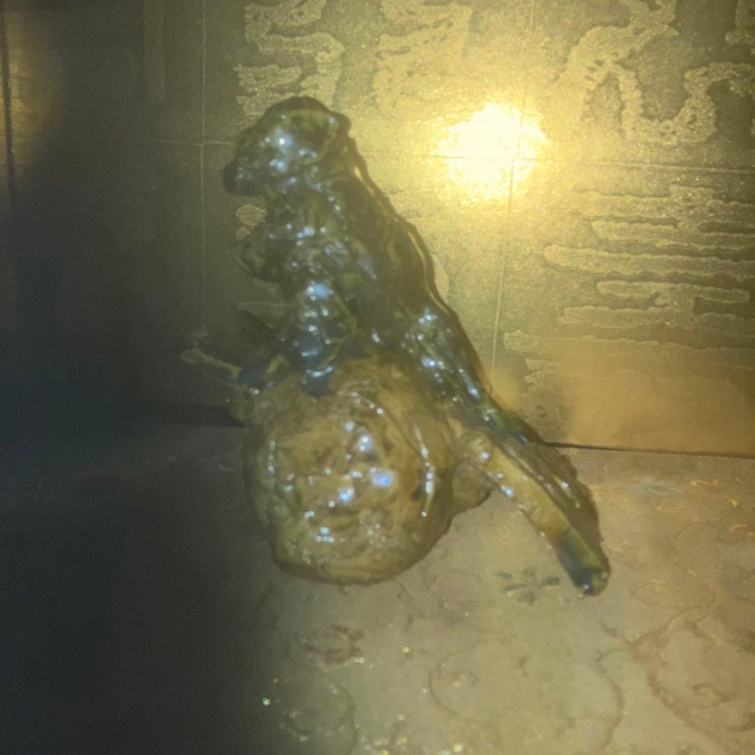 《特級呪物》財運を引き寄せる鼠と小槌のオブジェ　曰く付き　縁起物　宝くじ高額当選