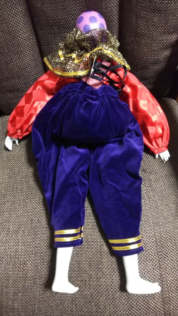 ピエロのオルゴール人形(昭和レトロ当時物)