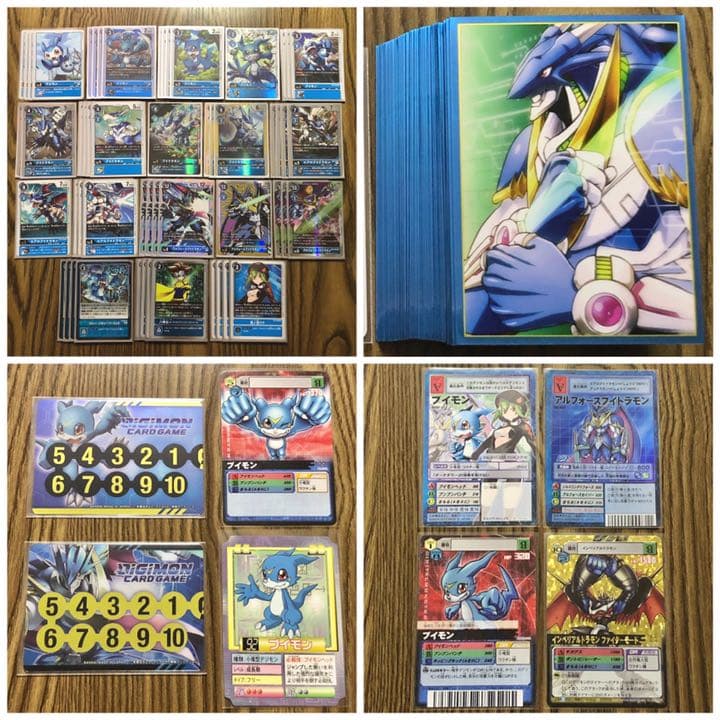 デジモンカード アルフォースブイドラモン デッキ スリーブ - メルカリ