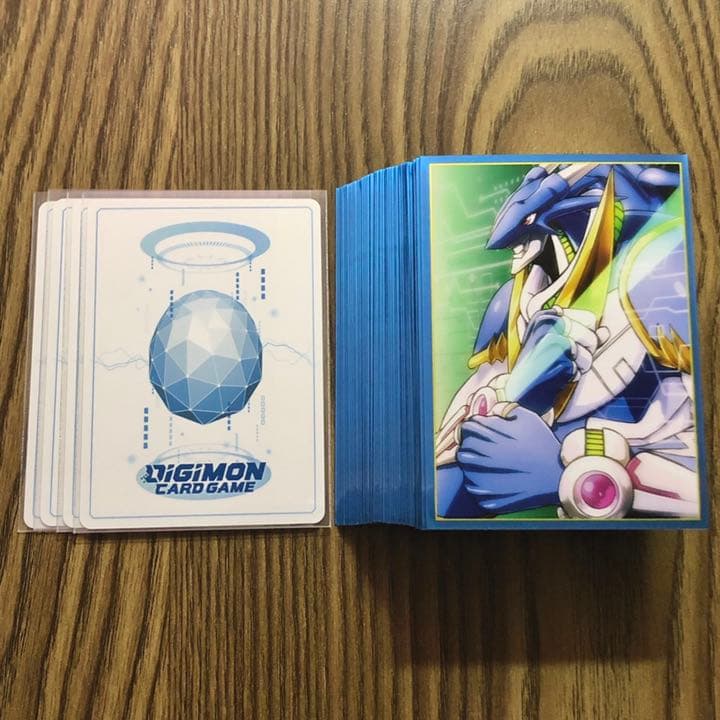 デジモンカード アルフォースブイドラモン デッキ スリーブ - メルカリ