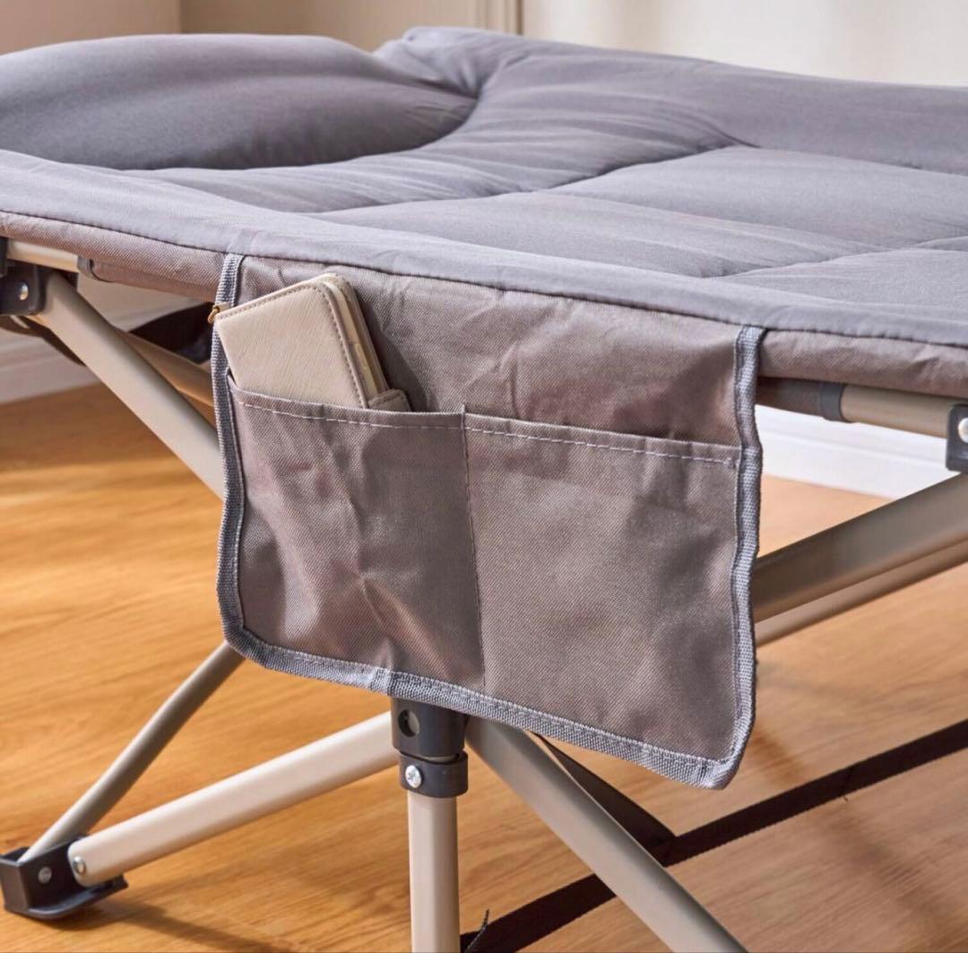 モリリン 簡単設置＆寝心地快適！ 折りたたみ式ベッド リラブルームモリリン