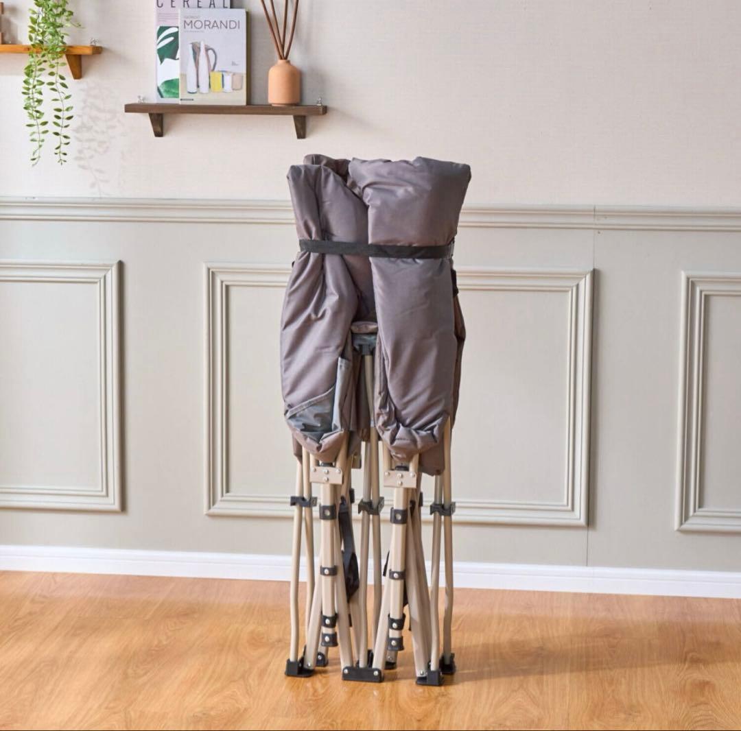 モリリン 簡単設置＆寝心地快適！ 折りたたみ式ベッド リラブルームモリリン