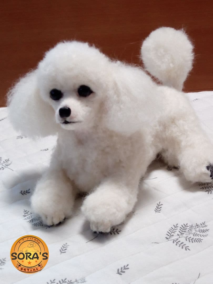 愛犬さんの羊毛フェルトオーダー・わんちゃん・ぬいぐるみ