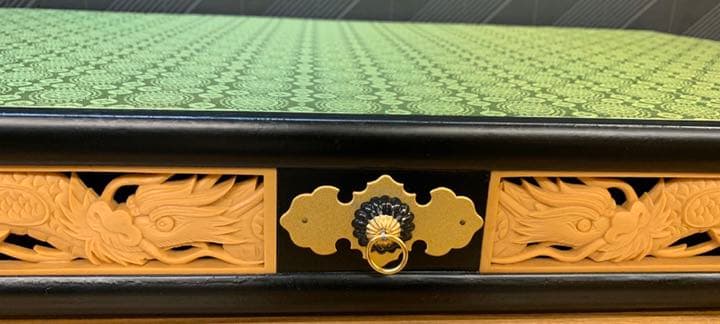 30号　極上飾台彫付　83×52 飾り台　台　五月人形