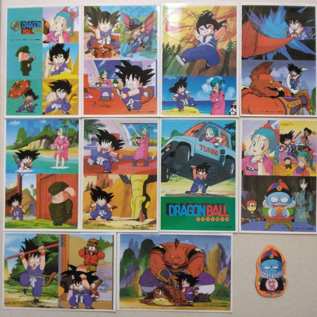 J*I様 希少「ドラゴンボール」当時物シール＆ピラフ様マグネット