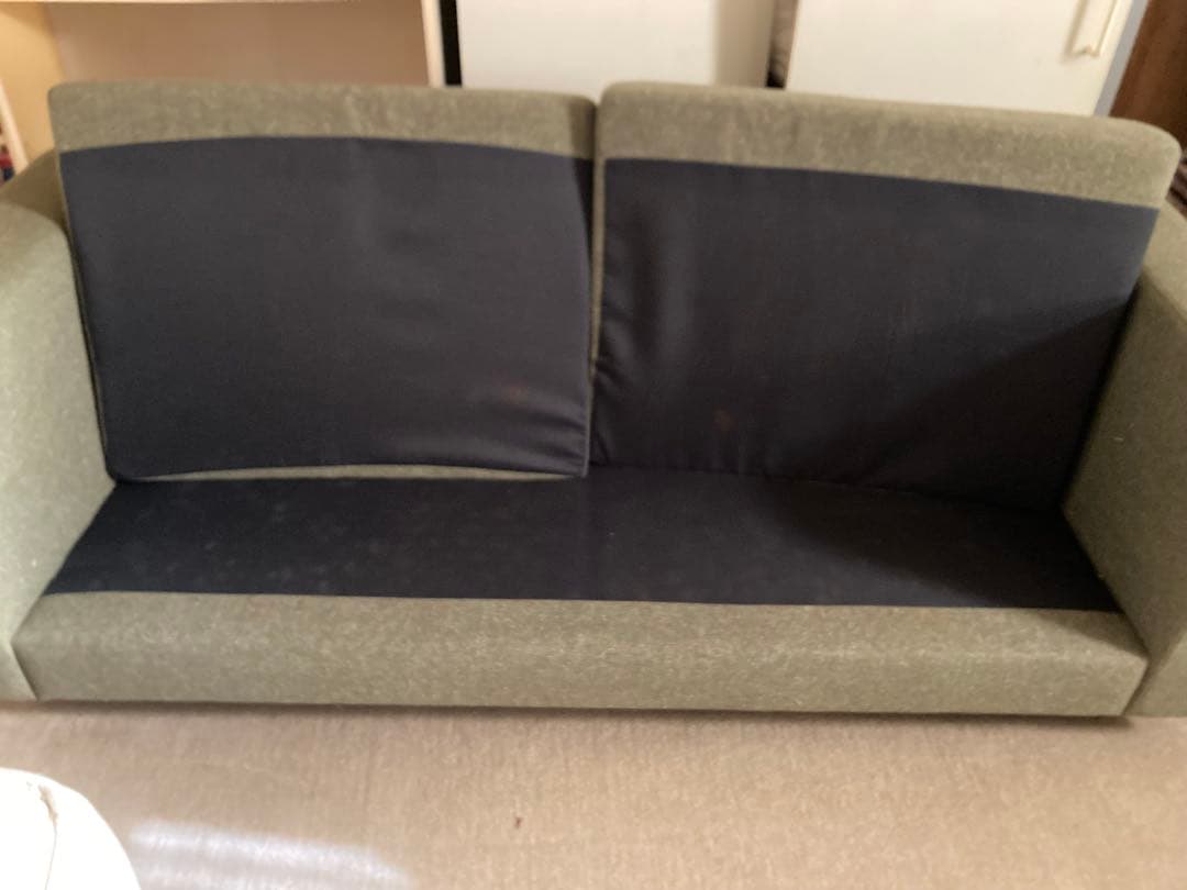 12/20まで出品ファブリック 2-3人掛けソファ