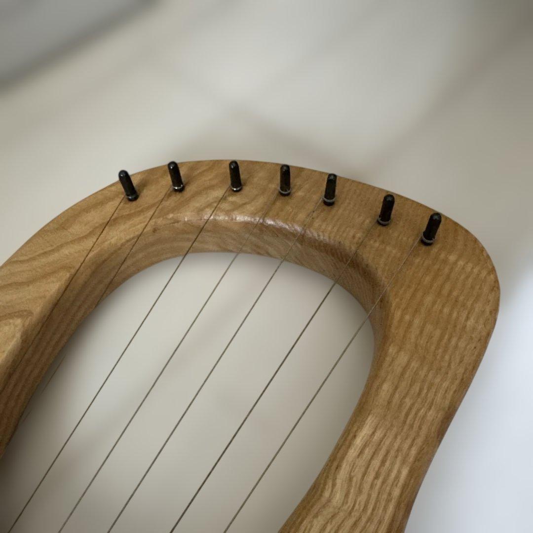 美品】ライアー ハープ 7弦 - メルカリ