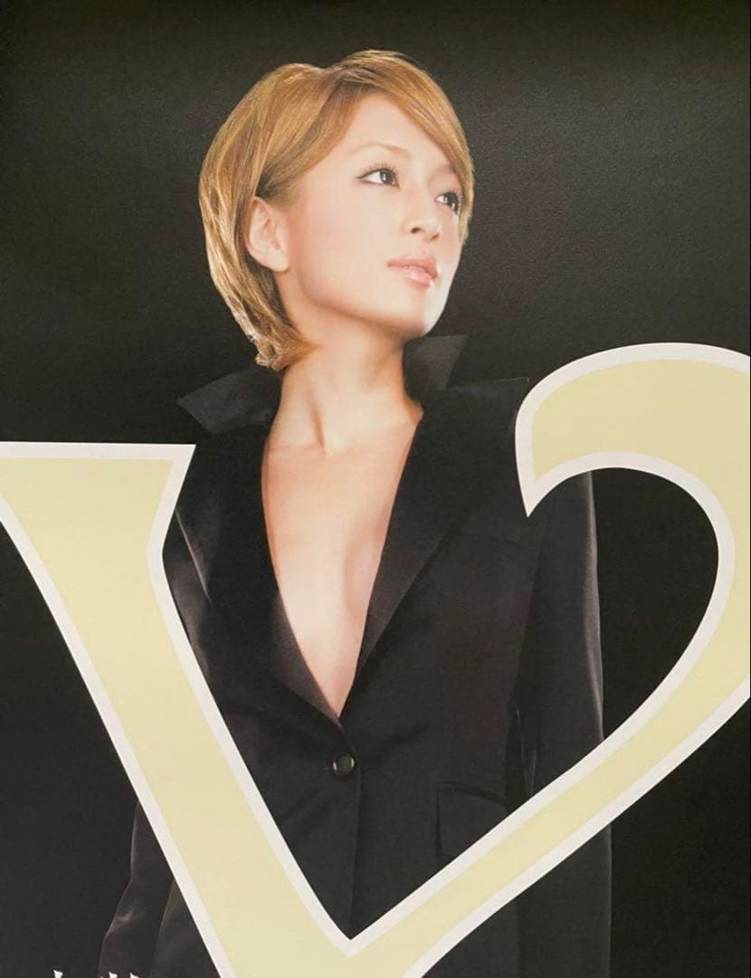 レア【浜崎あゆみ】2004年フレシネワイン『本物のXマス』 販促B2