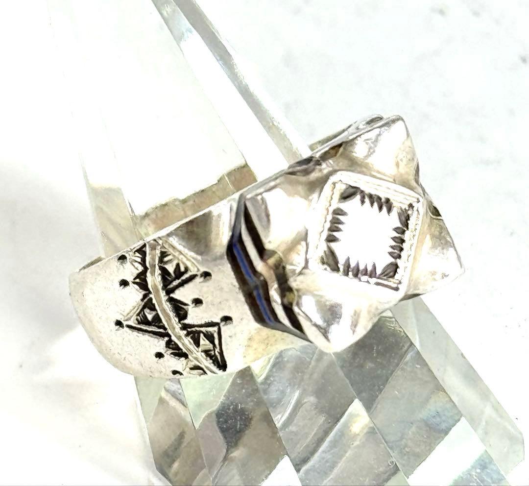 トゥアレグ族　ハンドメイド　さシルバーリング