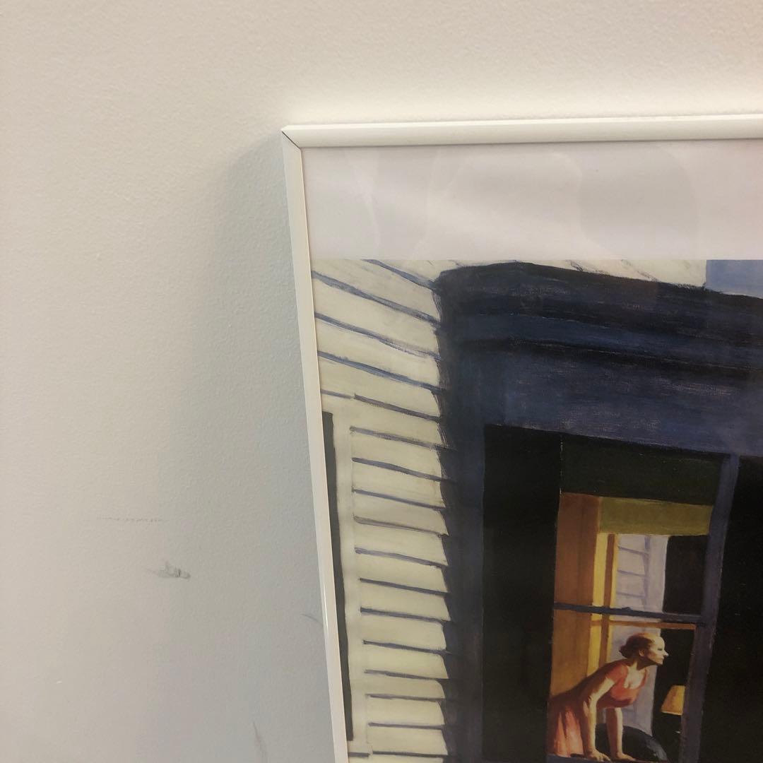 デンマーク限定！画家【エドワード・ホッパー】希少ポスター額入り