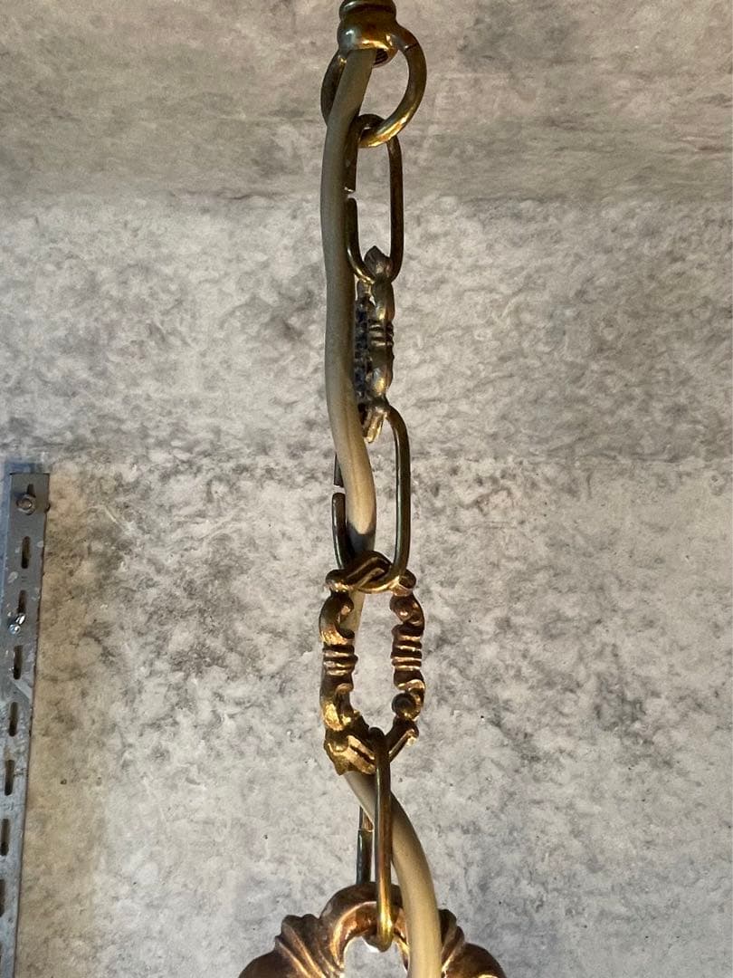 5-2.フランス アンティーク シャンデリア 5灯 キャンドル 吊り下げ