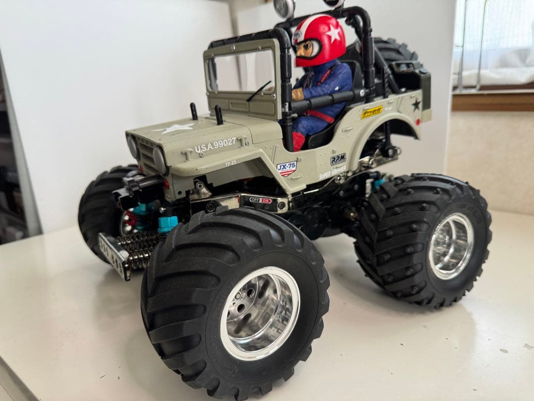 タミヤ ワイルドウイリー2 カスタム完成品 - メルカリ