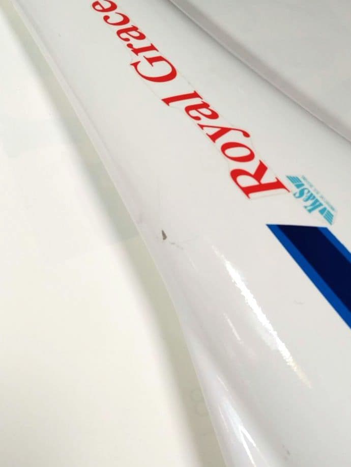 K&S製 Royal Grace 機体のみ、水上機用フロート付 中古