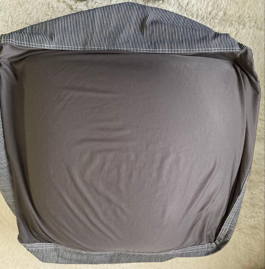 無印良品　体にフィットするソファ大　65×65×43cm 綿デニム　ヒッコリー