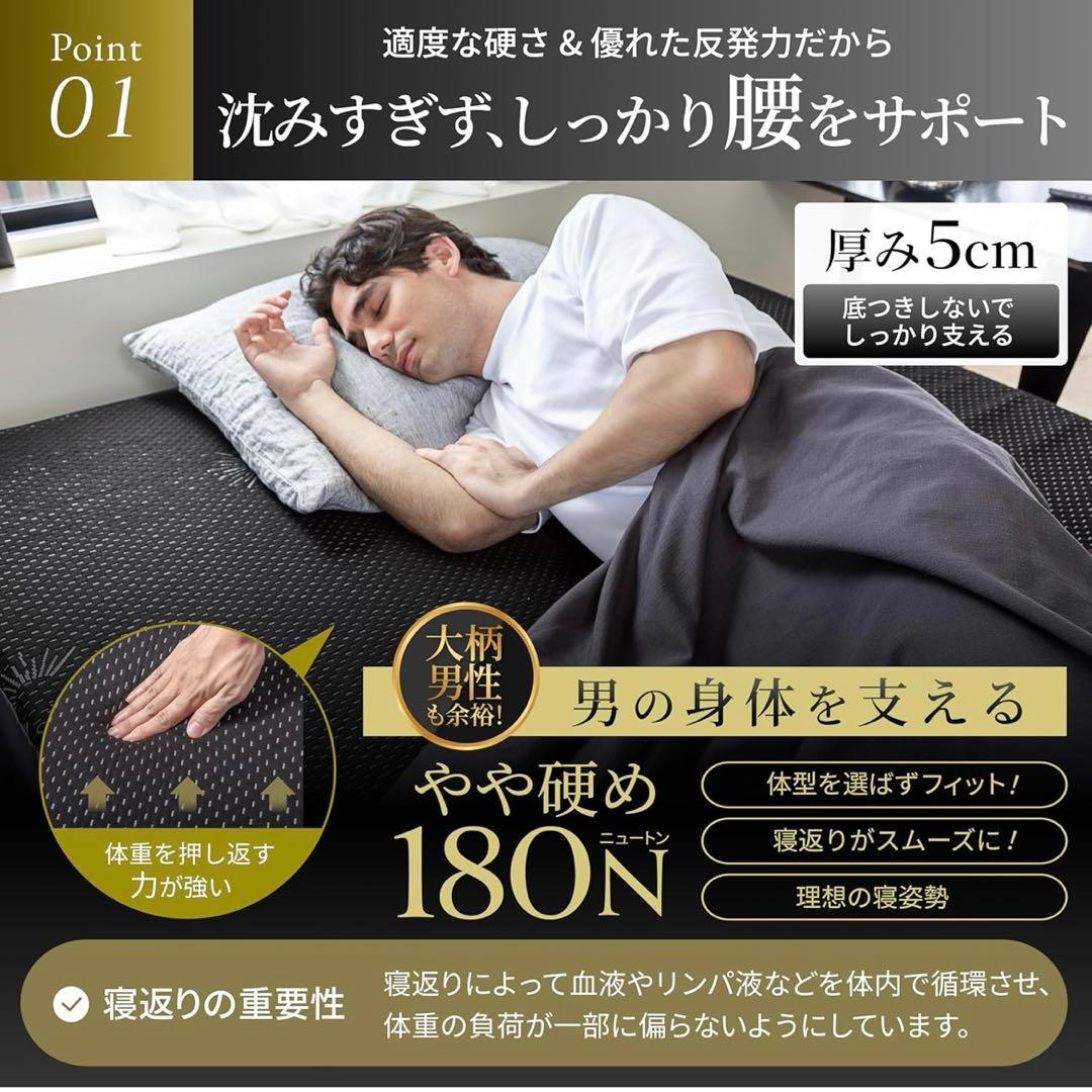 GOKUMIN 高反発マットレス ダブル