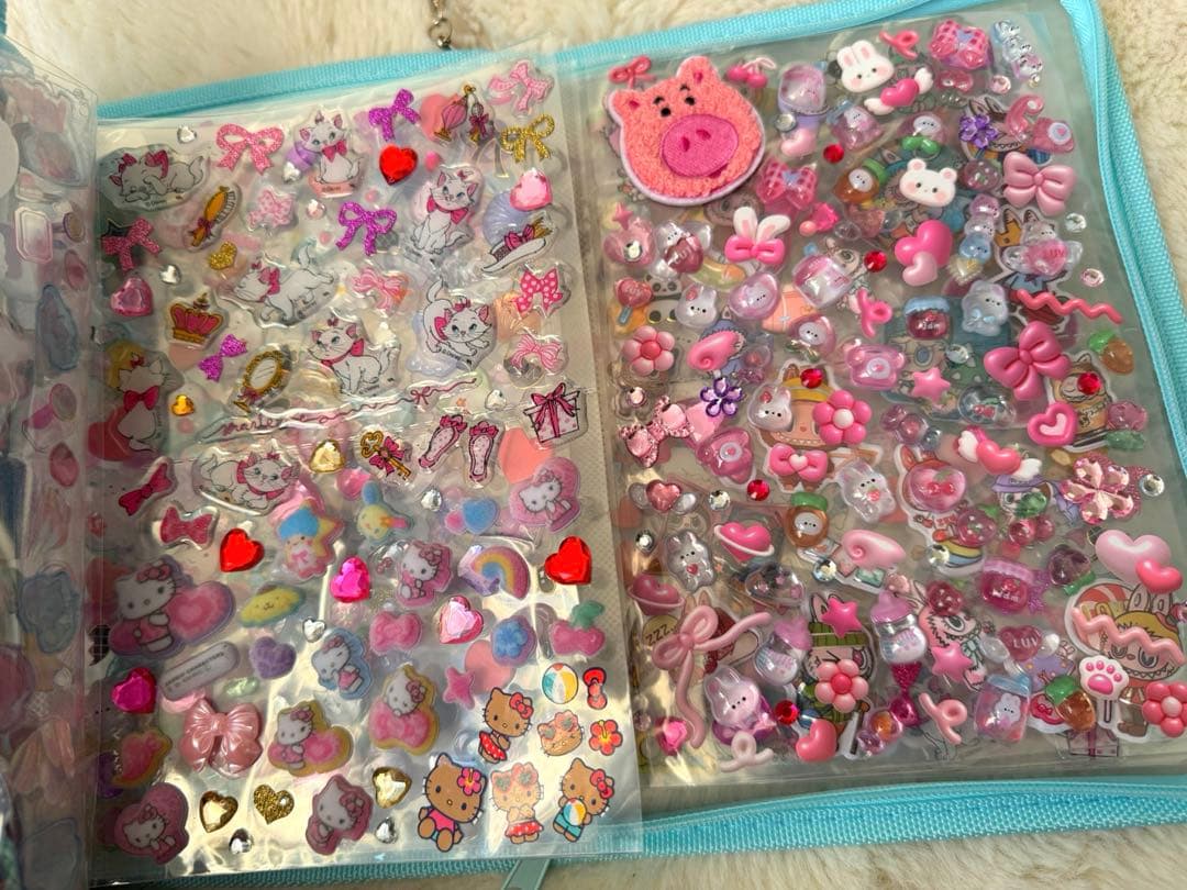 A5どでかサイズシール帳完成品４冊セット