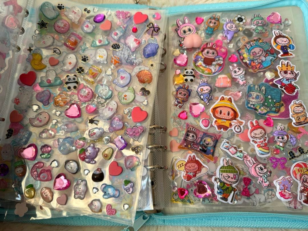 A5どでかサイズシール帳完成品４冊セット