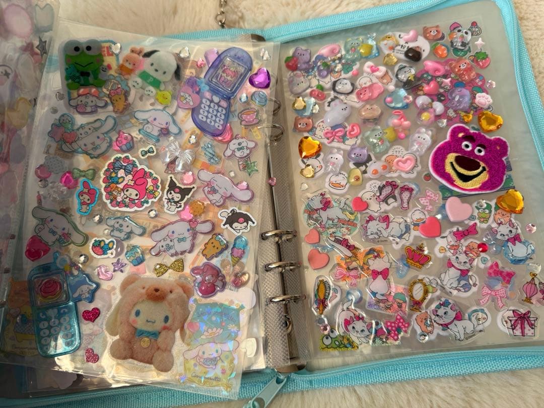 A5どでかサイズシール帳完成品４冊セット