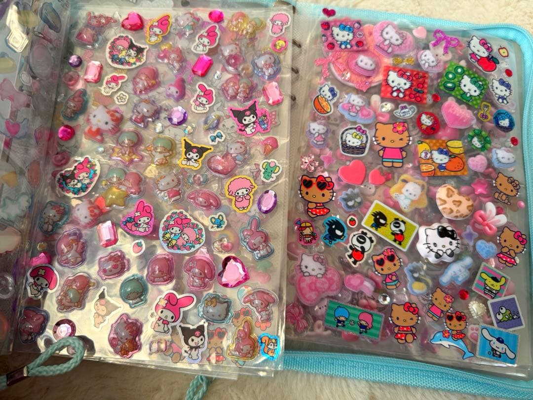 A5どでかサイズシール帳完成品４冊セット