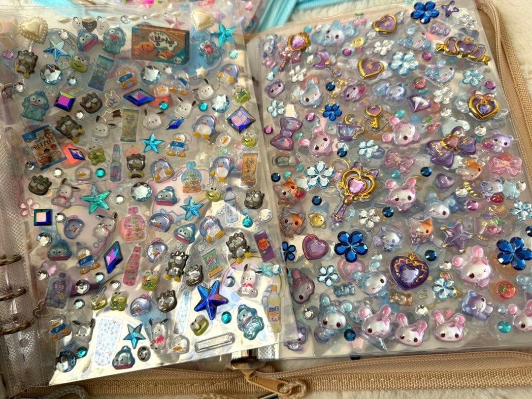 A5どでかサイズシール帳完成品４冊セット