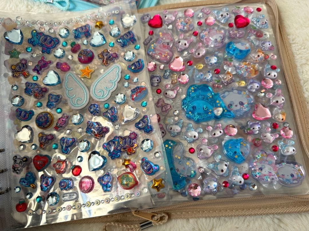 A5どでかサイズシール帳完成品４冊セット