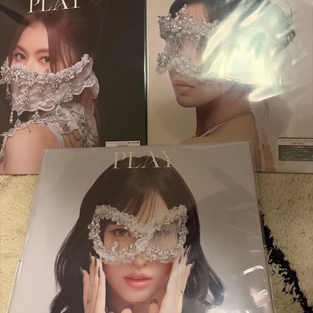 TWICE MISAMO PLAY モモ、ミナ、サナ盤 3枚セット※シリアル無 - メルカリ