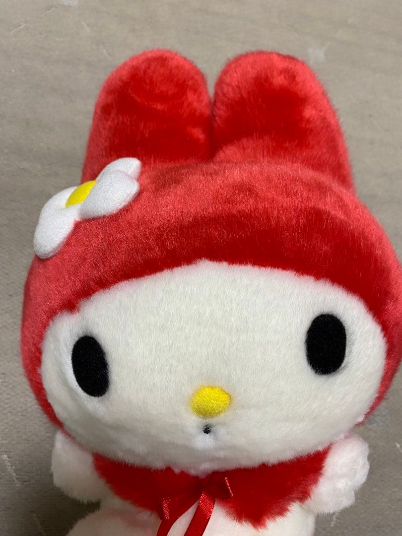 マイメロディ　ぬいぐるみ　2007年　S 赤　ずきん　赤ずきん　レトロ