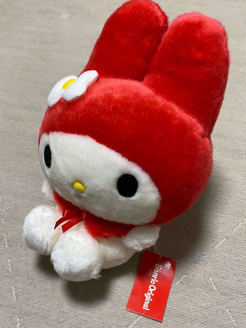 マイメロディ　ぬいぐるみ　2007年　S 赤　ずきん　赤ずきん　レトロ