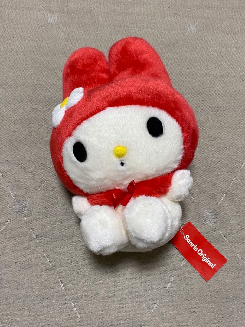 マイメロディ　ぬいぐるみ　2007年　S 赤　ずきん　赤ずきん　レトロ