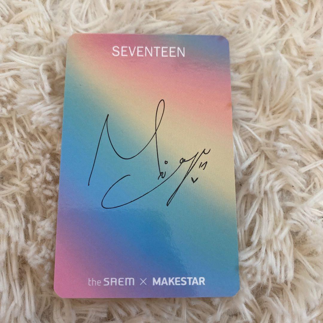 seventeenセブチミンギュthe saemトレカ - メルカリ