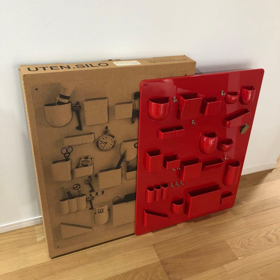 美品☆レア☆ウーテンシロ 1 Uten.Silo 1 / レッド Vitra - メルカリ