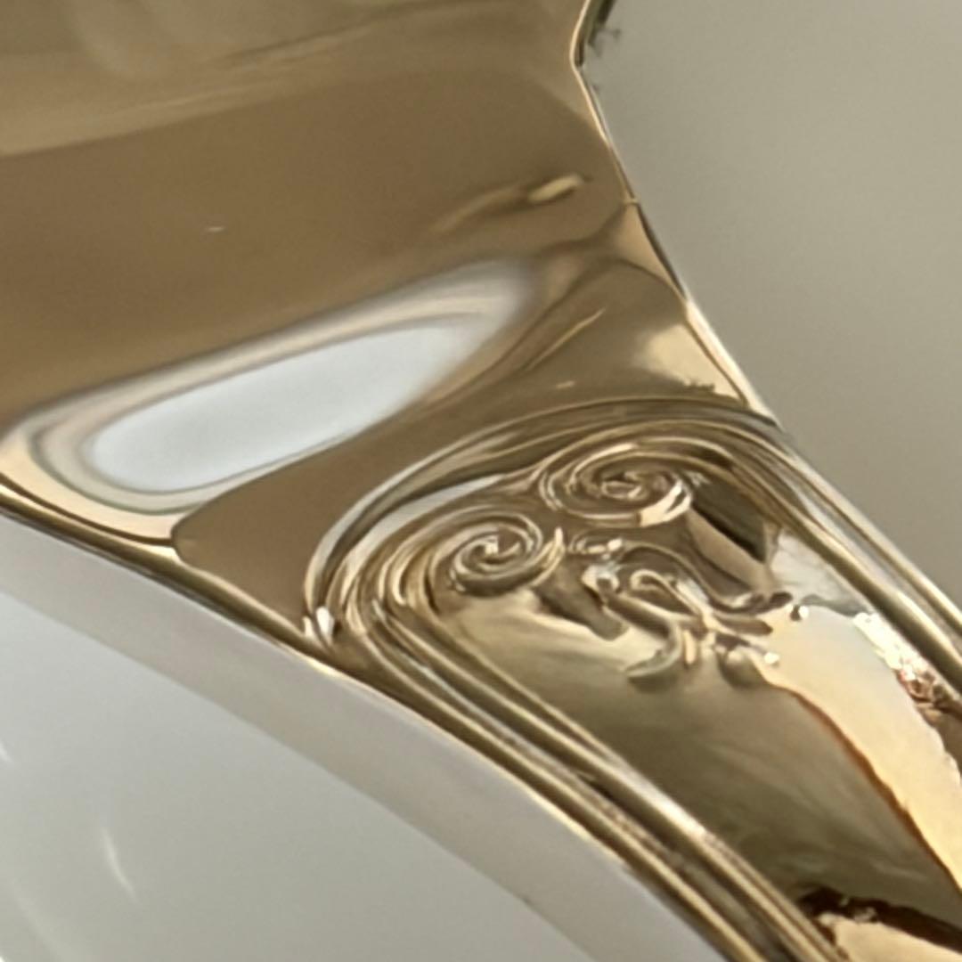 【パリオーダー　美品】クリストフルシルバー★リュバン★サラダサービング2本セット